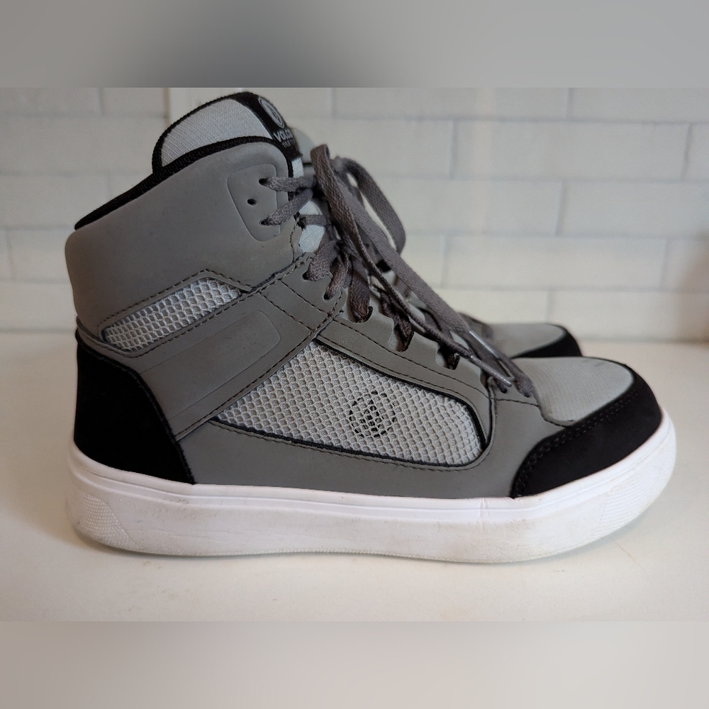 Volcom Men's Size 8W Steel Toe High Top Wide Work Safety Sneakers with Leather